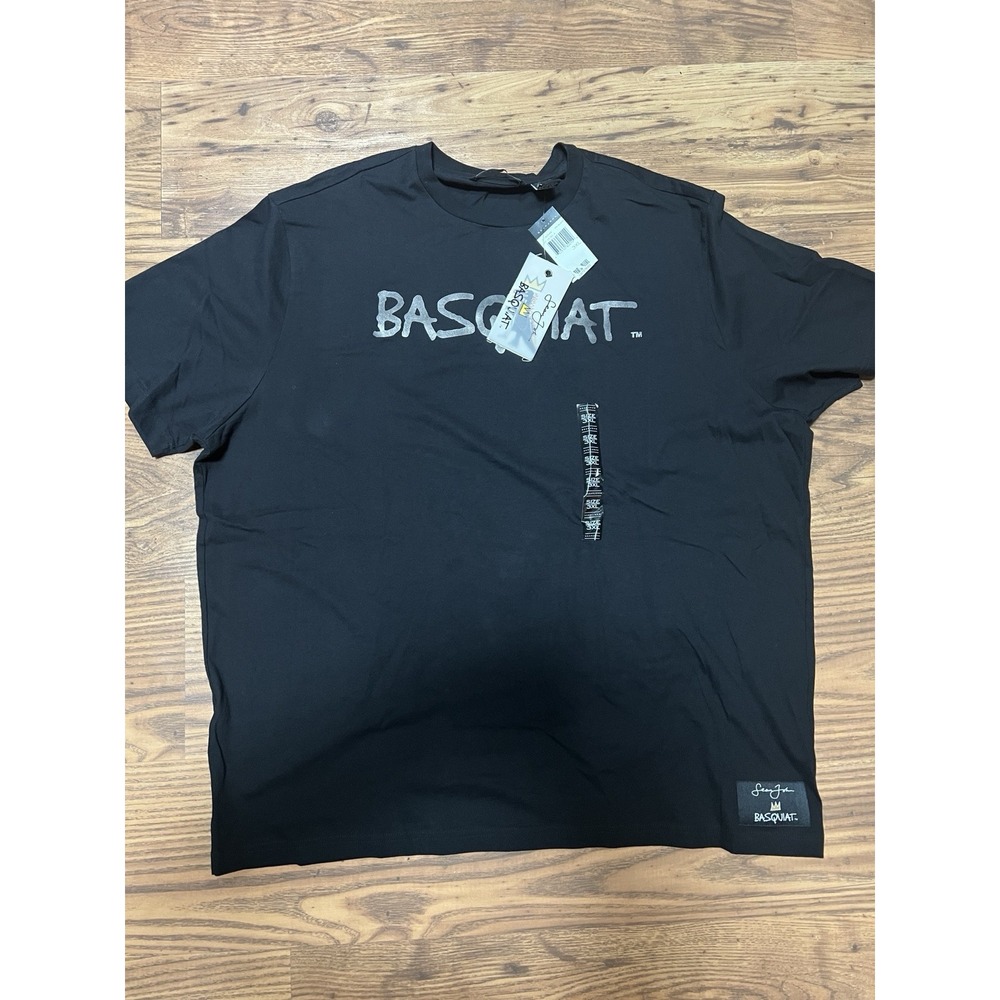 Sean John x Basquiat Limited Edition Black Graphic T-Shirt Mens 3XL NWT